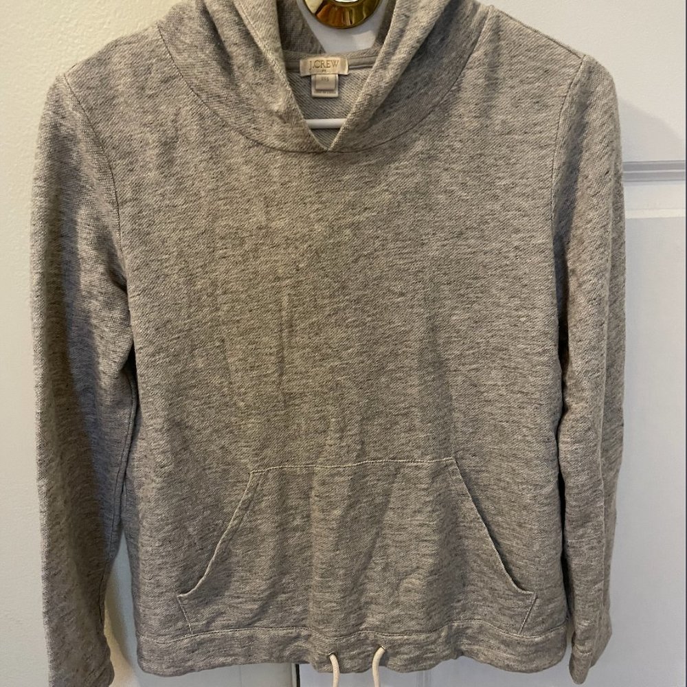 J. Crew Cropped Hoodie
